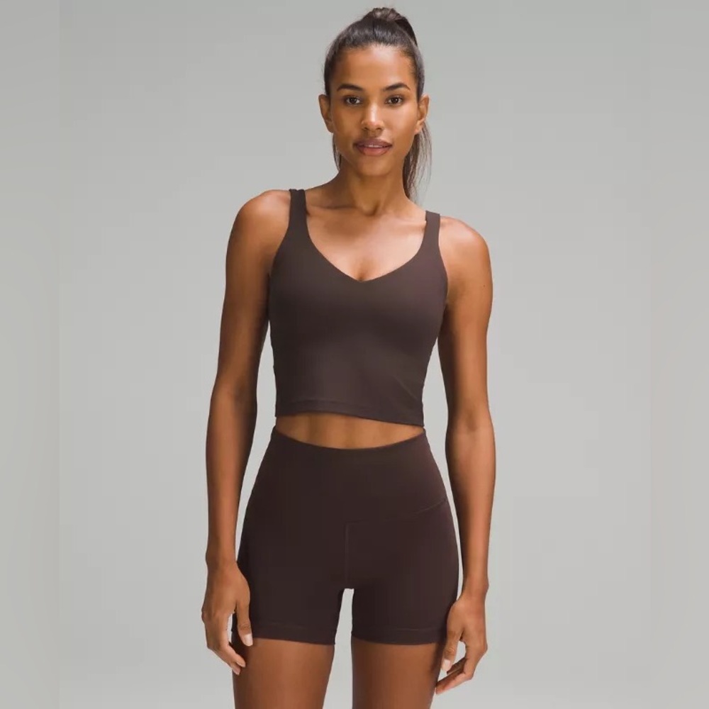 NWT Lululemon Align Tank Top Espresso Size 2
